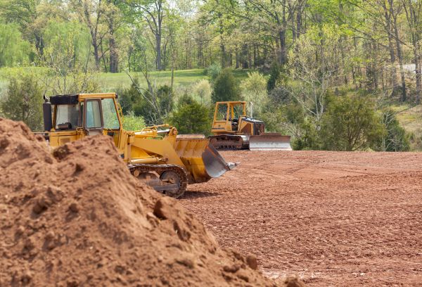 Bulldozer Land Clearing in Napa